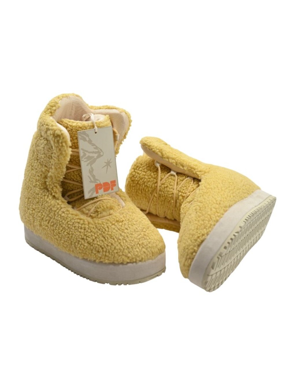 PDF Channel Neve Venus Fur Boots 2024-25 Autumn Winter in Yellow